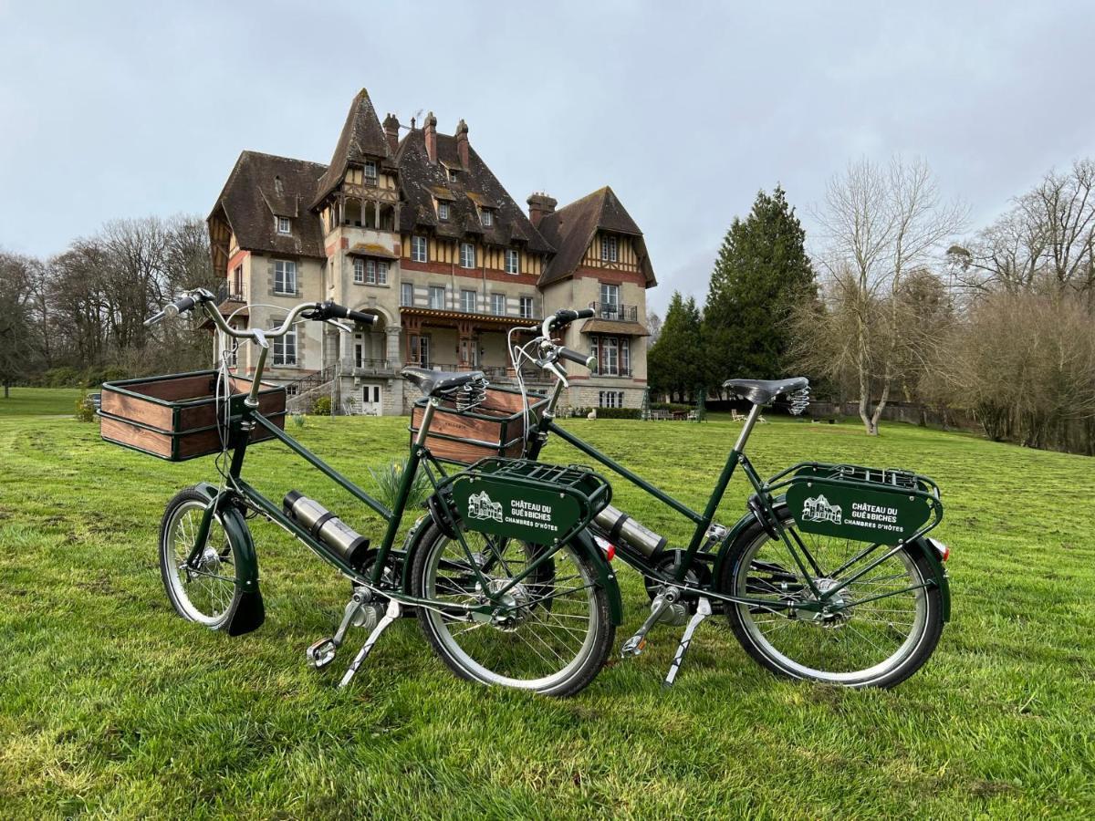 Bed and Breakfast Chateau Du Gue Aux Biches Bagnoles de l'Orne Normandie Zewnętrze zdjęcie