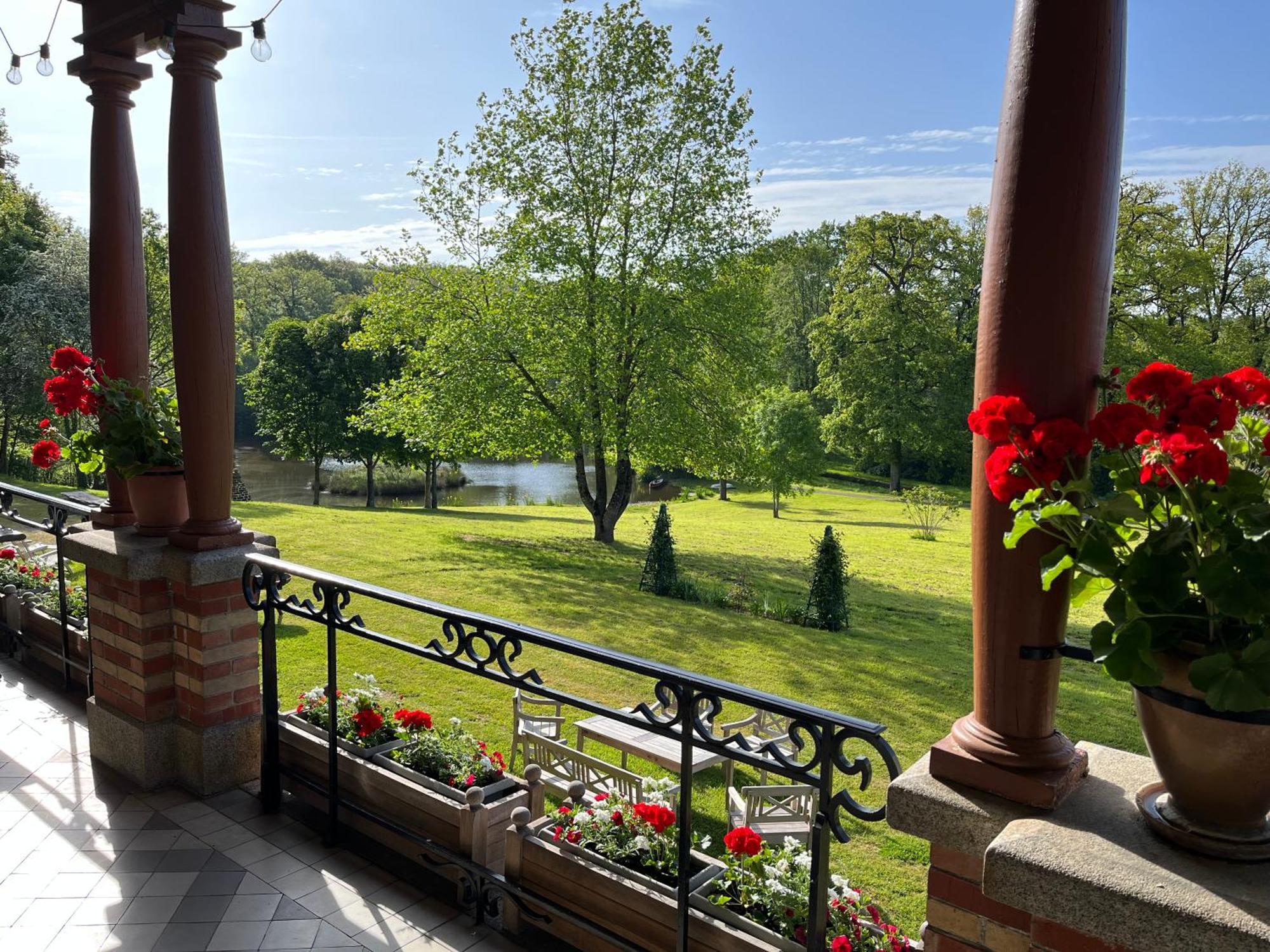 Bed and Breakfast Chateau Du Gue Aux Biches Bagnoles de l'Orne Normandie Zewnętrze zdjęcie