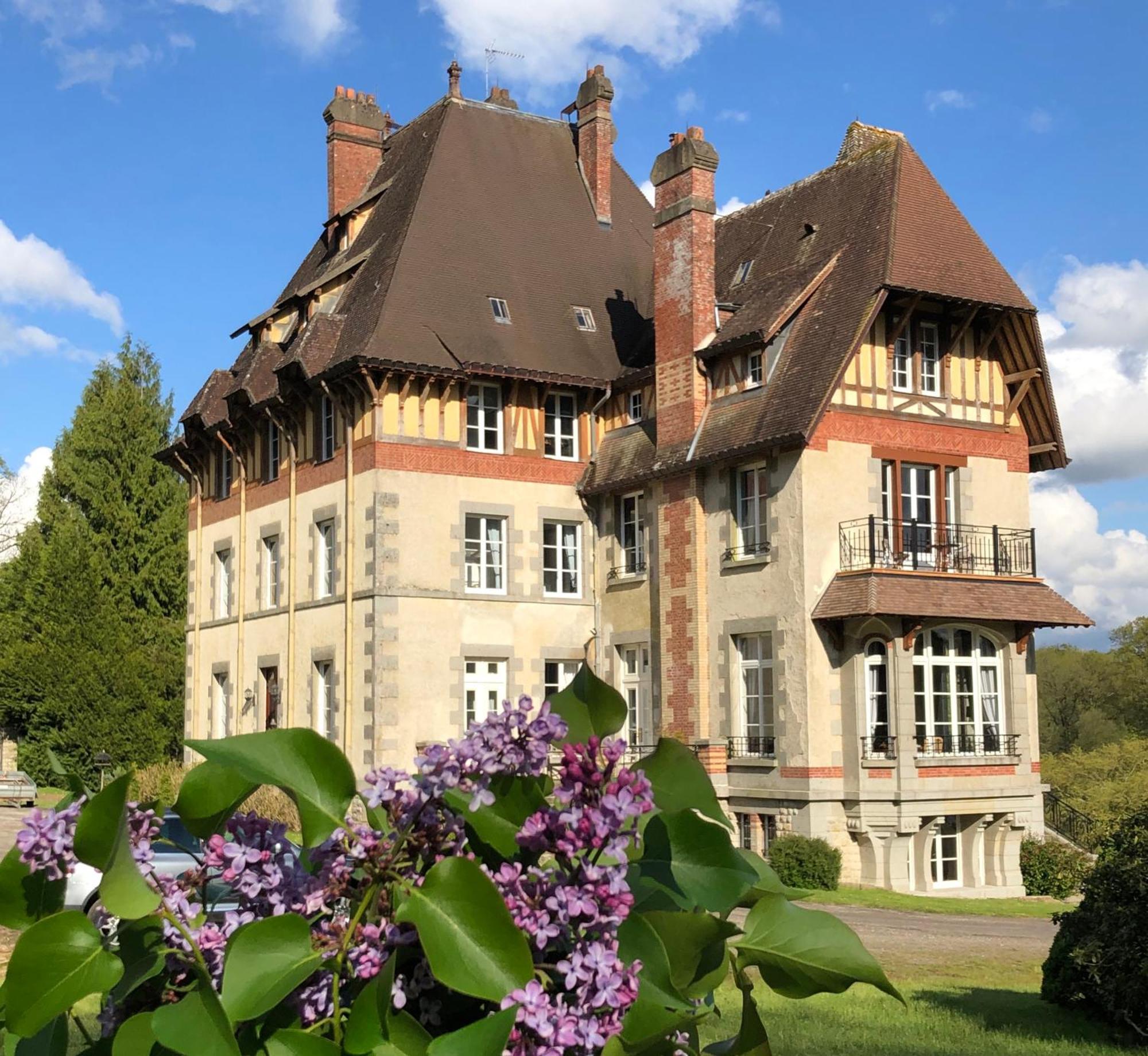 Bed and Breakfast Chateau Du Gue Aux Biches Bagnoles de l'Orne Normandie Zewnętrze zdjęcie